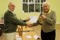 Snainton Woodturning Club competition winner
