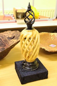 Snainton Woodturning Club competition winner