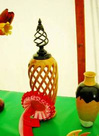 Spiral vase by Brian Wrigglesworth