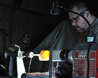 Woodturning in the dark