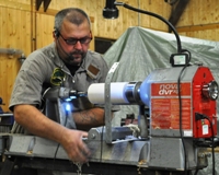 Centre drilling