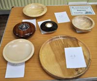 Snainton Woodturning Club competition
