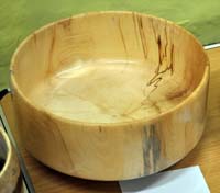 High sided bowl
