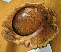 Snainton Woodturning Club competition winner