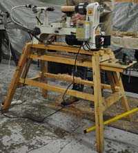 Lathe stand