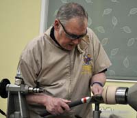 Turning a bead