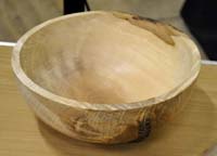 Wooden bowl