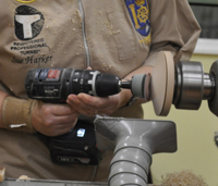 Power sanding