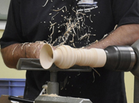 Cabinet scraper forming
