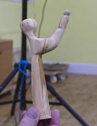 Wooden figurine