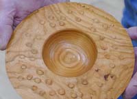 Raised punch holes