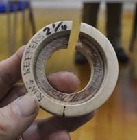 Plywood chuck ring