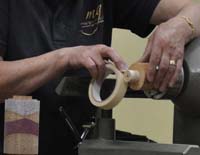 remounting the pot