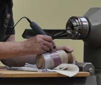 Texturing with a ball cutter