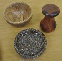Woodturning club items