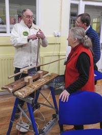 Making walking sticks