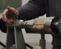 Woodturning experiment