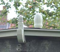 Pergola end stops