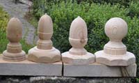 Summerhouse finial shapes