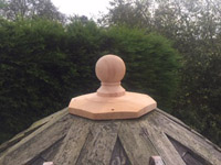 Summerhouse finial sphere