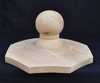 Spherical summerhouse finial
