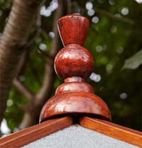 Thistle summerhouse finial