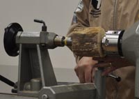 Woodturning - apple