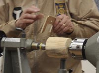 Chuck size gauge