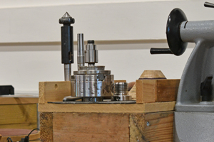 Lathe tool rack
