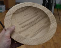 Oak bowl