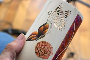 Pierced woodturning