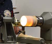 Thin wall hollowing
