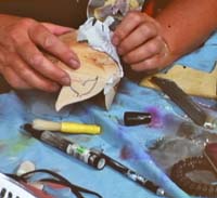 transferring images to wood