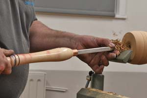 Carbide hollowing tool