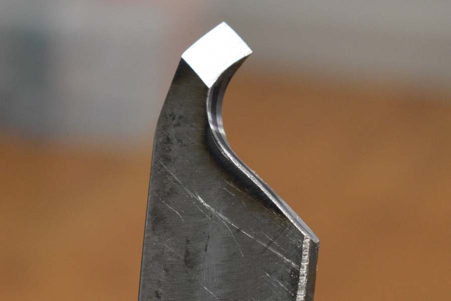 Custom made parting tool