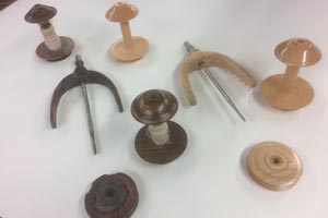 Some bobbins and flyers