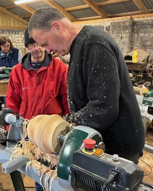 Woodturning tuition