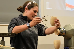 Checking for golden ratio on a hollow form