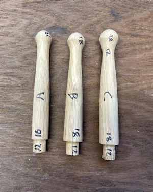 Shaker pegs