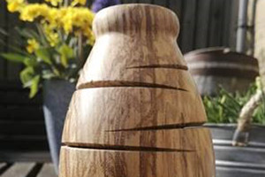Thin walled vase