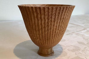 Fluted bowl