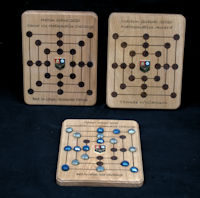 Nine Men's Morris boards