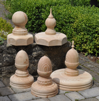 summerhouse finials
