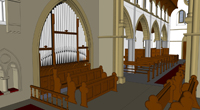 Grosmont church sketchup