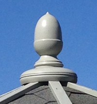 acorn finial