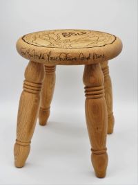 child's personalised stool