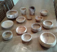 Woodturning items