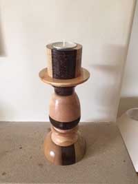 segmented candle holder