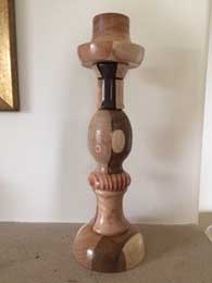 segmented candle holder