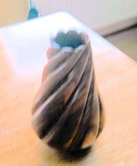 Spiral hollow forms